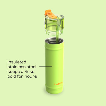 bubba 24 oz DualSip Insulated Stainless Steel Water Bottle - Glow Up - US 7627