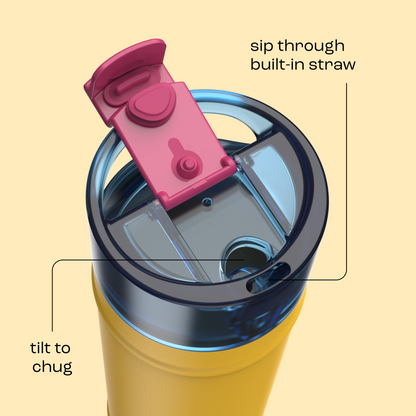 bubba 24 oz DualSip Insulated Stainless Steel Water Bottle - Spirit Week - US 3172