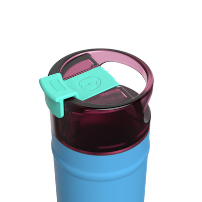 bubba 24 oz DualSip Insulated Stainless Steel Water Bottle - Blue Ribbon - US 7044