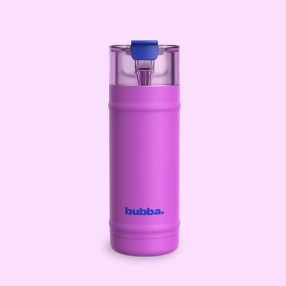 bubba 18 oz DualSip Insulated Stainless Steel Water Bottle - Mood Booster - US 3879