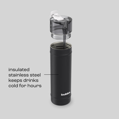 bubba 24 oz DualSip Insulated Stainless Steel Water Bottle - Office Siren - US 8015