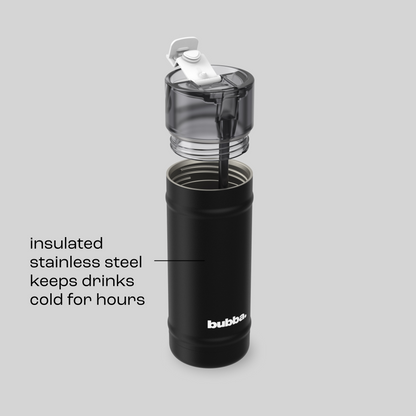 bubba 18 oz DualSip Insulated Stainless Steel Water Bottle -  Office Siren - US 5680