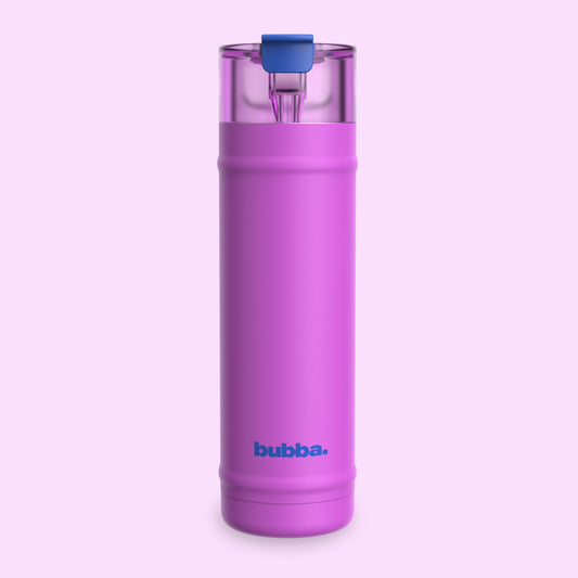 bubba 24 oz DualSip Insulated Stainless Steel Water Bottle - Mood Booster - US 8142