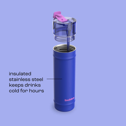 bubba 24 oz DualSip Insulated Stainless Steel Water Bottle - Ocean Energy - US 5347