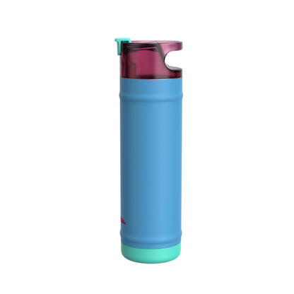 bubba 24 oz DualSip Insulated Stainless Steel Water Bottle - Blue Ribbon - US 7044