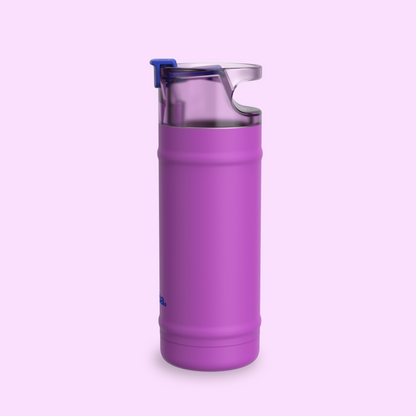 bubba 18 oz DualSip Insulated Stainless Steel Water Bottle - Mood Booster - US 3879