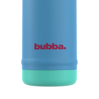 bubba 24 oz DualSip Insulated Stainless Steel Water Bottle - Blue Ribbon - US 7044