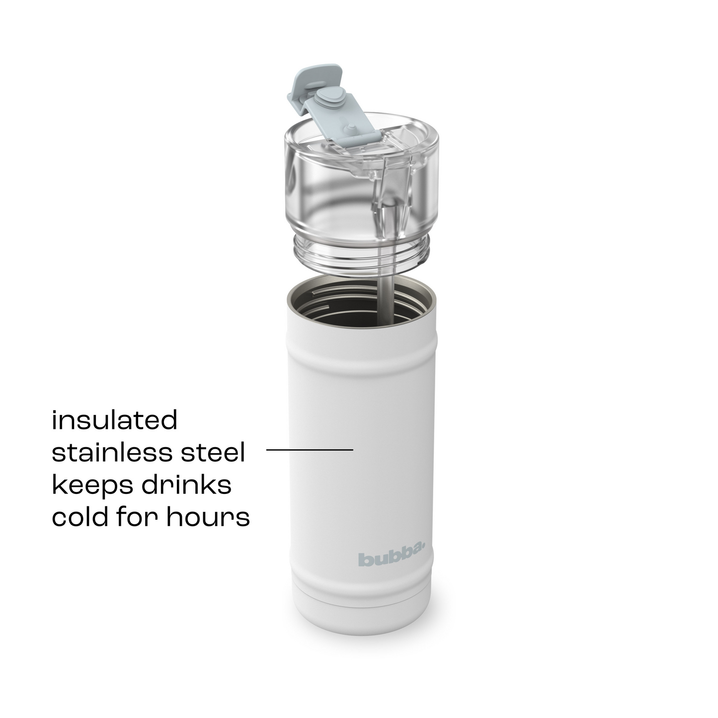 bubba 18 oz DualSip Insulated Stainless Steel Water Bottle - Fresh Kicks - US 2925