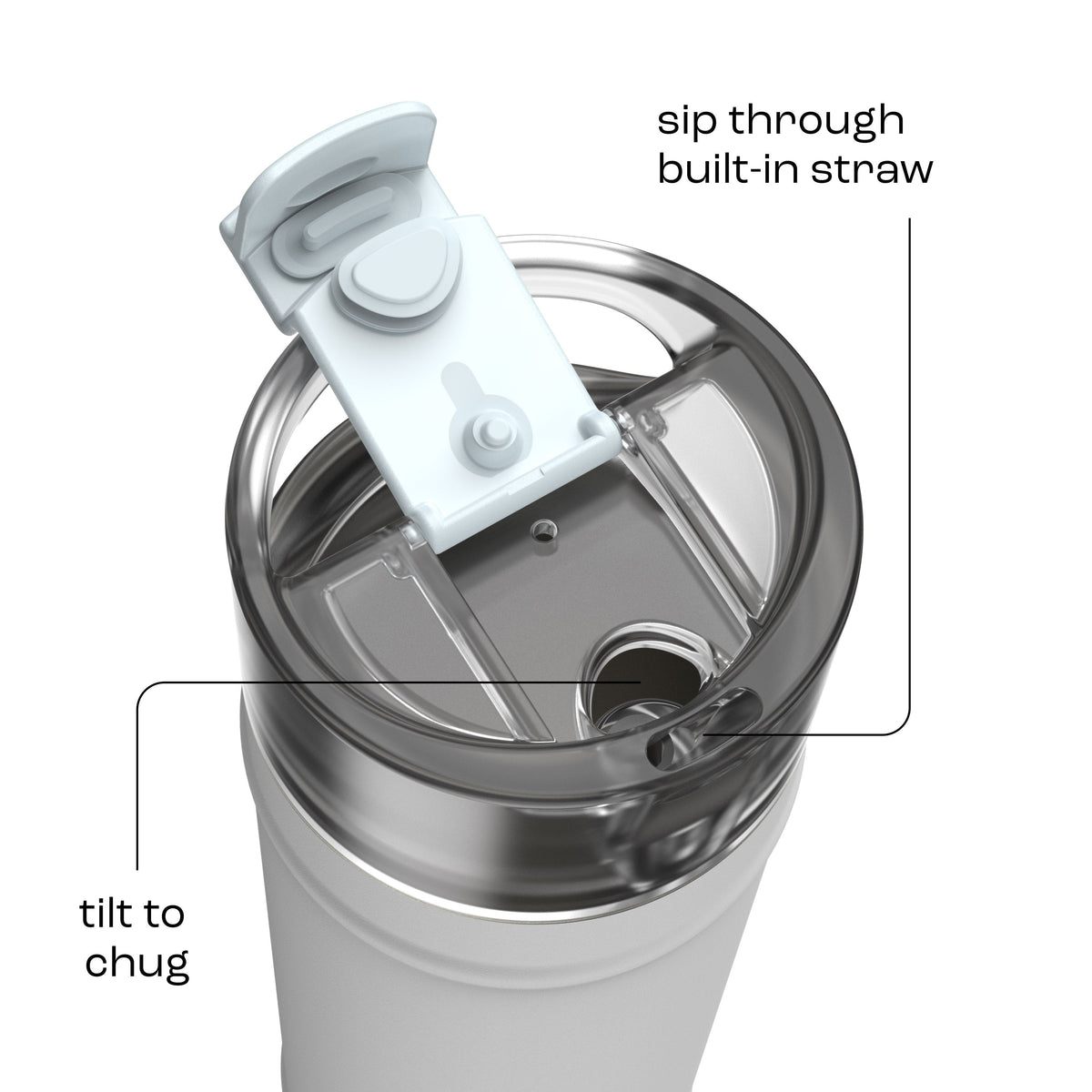 bubba 24 oz DualSip Insulated Stainless Steel Water Bottle - Fresh Kicks - US 9284