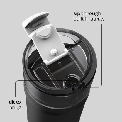 bubba 18 oz DualSip Insulated Stainless Steel Water Bottle -  Office Siren - US 5680