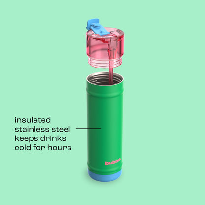 bubba 24 oz DualSip Insulated Stainless Steel Water Bottle - Fresh Serve - US 2193