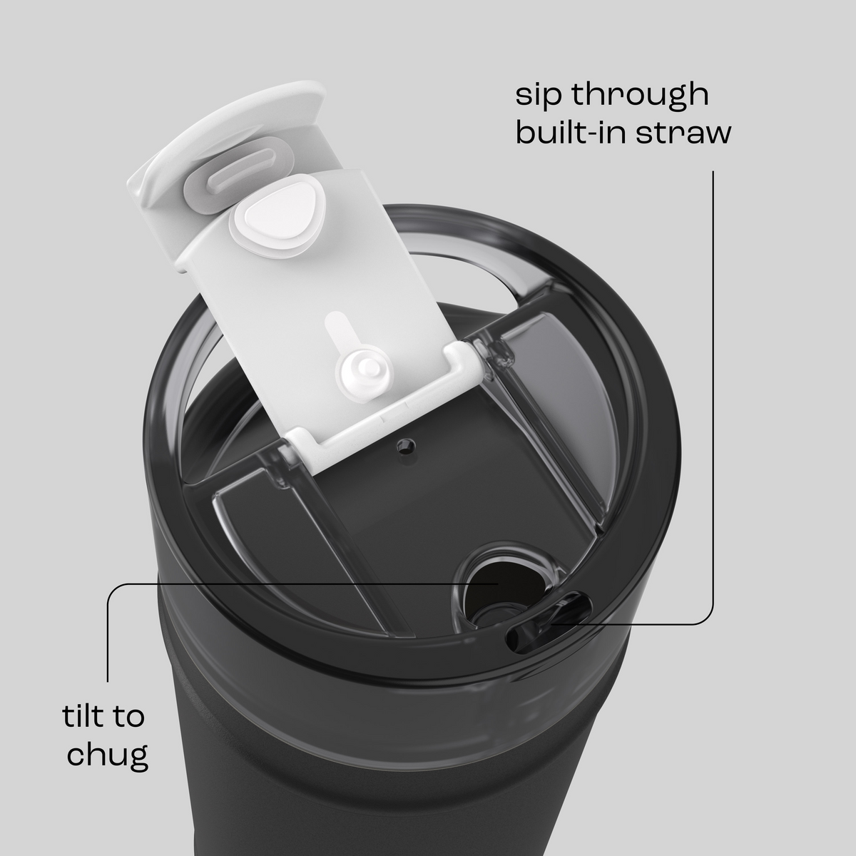 bubba 32 oz DualSip Insulated Stainless Steel Water Bottle - Office Siren - US 3411