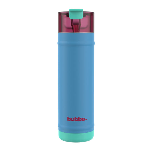 bubba 24 oz DualSip Insulated Stainless Steel Water Bottle - Blue Ribbon - US 7044