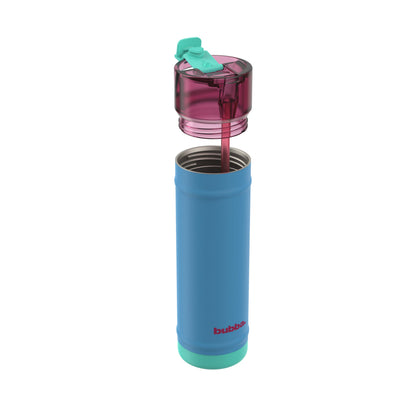 bubba 24 oz DualSip Insulated Stainless Steel Water Bottle - Blue Ribbon - US 7044