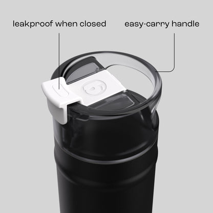 bubba 24 oz DualSip Insulated Stainless Steel Water Bottle - Office Siren - US 8015