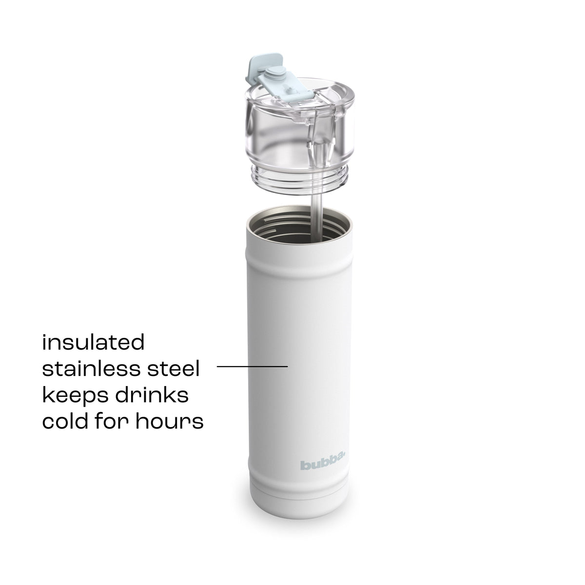 bubba 24 oz DualSip Insulated Stainless Steel Water Bottle - Fresh Kicks - US 9284